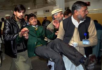 Scores killed in attack on Pakistan school
