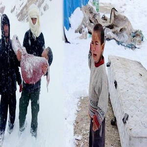 البرد يضاعف معاناة اللاجئين السوريين