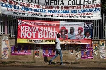 Protests over election fraud claim turn deadly in Kenya