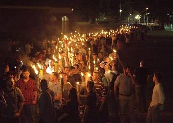 Protests, vigils around US decry white supremacism