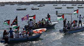 Stranded flotilla activists still hopeful 