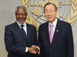 Kofi Annan calls for unified action on Syria 