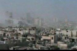 Syrian forces bombard Aleppo