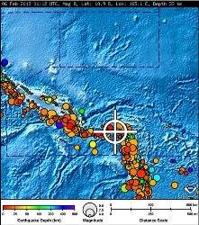 Massive quake strikes off Solomon Islands