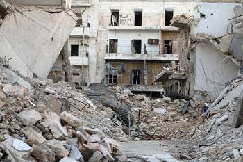 Battle for strategic district in Aleppo continues