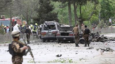 Blast hits NATO convoy in central Kabul