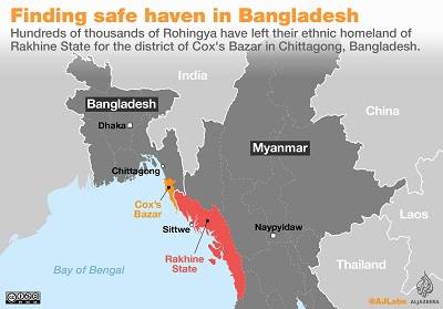 Dozen die, scores missing as Rohingya boat capsizes