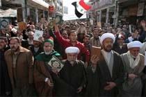 Iraqis Protest against Danish Cartoons