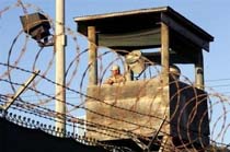 US Straps Down Guantanamo Strikers 