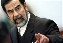 Saddam Hussein on Hunger Strike