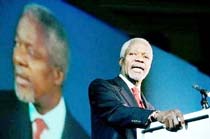 Annan: Cartoon Row Shows Deeper Crisis