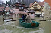 Thousands Evacuated in European Flood Alerts 