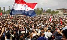 Nepal Protesters Celebrate Victory