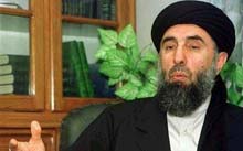 Hikmatyar Vows Allegiance to Bin Laden