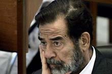 Saddam in Hospital over Hunger Strike