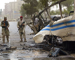 Explosions Kill More than 40 Iraqis