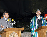 Musharraf, Karzai to 