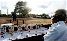 Sri Lankan Aid Workers Exhumed