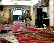 Four killed at Baghdad mosque