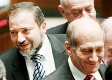 Israeli cabinet more radical with Lieberman