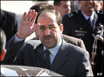 Iraq PM in Amman for Bush talks