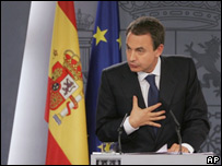 Spanish PM suspends Eta dialogue 