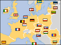 EU welcomes Romania and Bulgaria