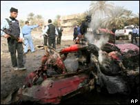 Mortar kills Baghdad schoolgirls