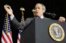 Bush seeks record 245bn US dollar for war