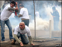 Protest in Kosovo against UN plan