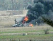 US confirms helicopter shot down