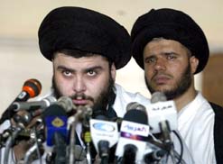 US says Shia cleric has left Iraq