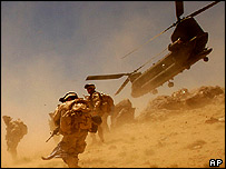 Helicopter crashes in Afghanistan