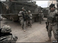 Five US troops die in Iraq raids 