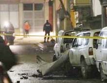 UN vehicles hit in Kosovo blast