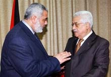 Abbas & Haniya discuss unity