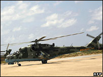 Helicopter shot down in Somalia 