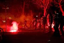 Anti Sarkozy Protest in Paris