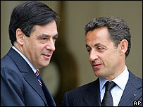 Sarkozy names ally Fillon as PM 