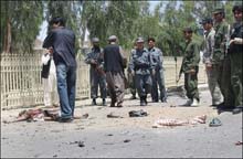 Policemen die in Taleban attack