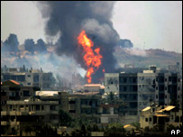 Fighting flares at Lebanon camp 