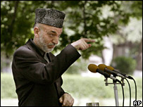 Karzai angry over West