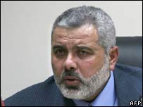 Haniya decries Israel 