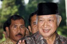 Civil suit filed against Suharto 