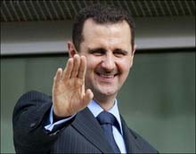 Syrian president begins second term