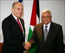 Olmert to meet Abbas in West Bank