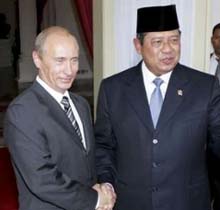 Russia to sell arms to Indonesia 