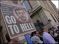 Protests at Ahmadinejad NYC visit