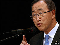 UN chief for collective action