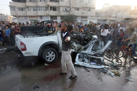 Israeli strikes kill Palestinians